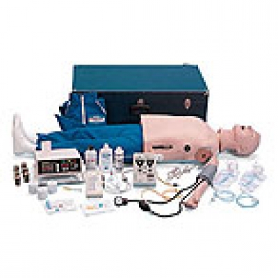 全功能急救模擬人(心電圖模擬發(fā)生器電子監(jiān)測帶打印機) 