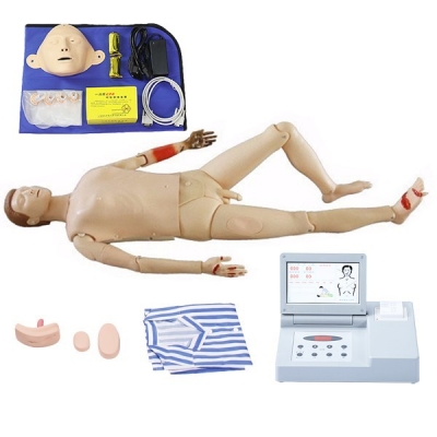 新型多功能護(hù)理急救模擬人（心肺復(fù)蘇、基礎(chǔ)護(hù)理男女導(dǎo)尿，四肢創(chuàng)傷）